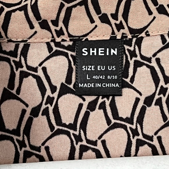 Shein long dress 3/4 sleeve size large - Picture 2 of 6